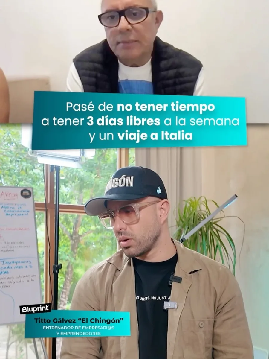 Sesión grupal online de Bluprint